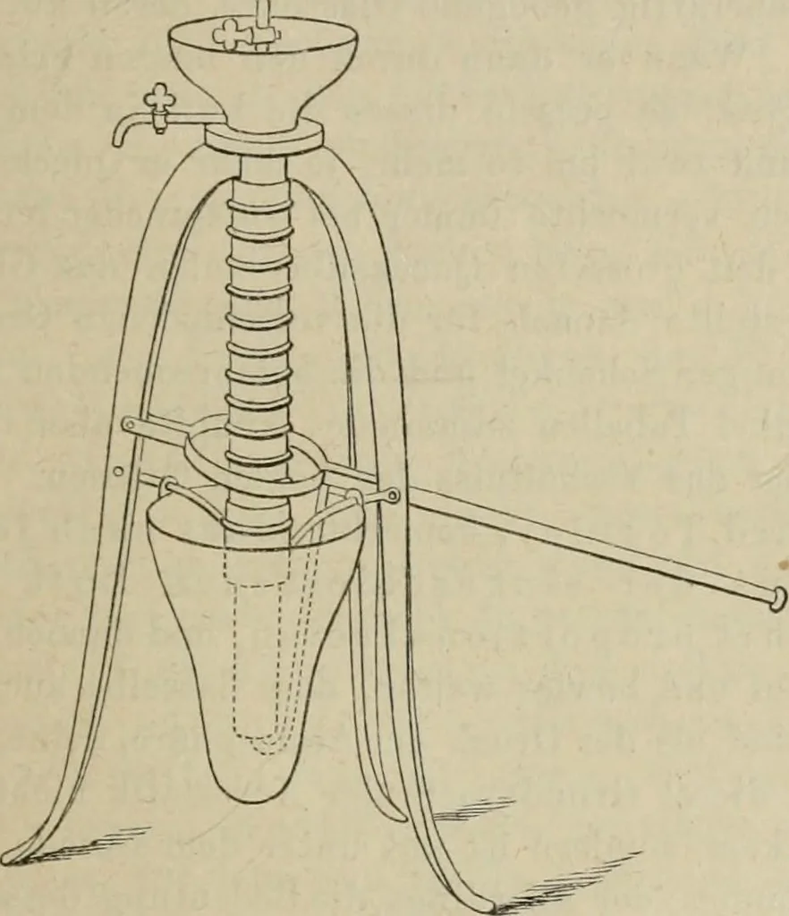 An illustration from Die geschichte der physik in grundzügen; mit synchronistischen tabellen der mathematik, der chemie und beschreibenden naturwissenschaften sowie der allgemeinen geschichte, 1882, leaf 355