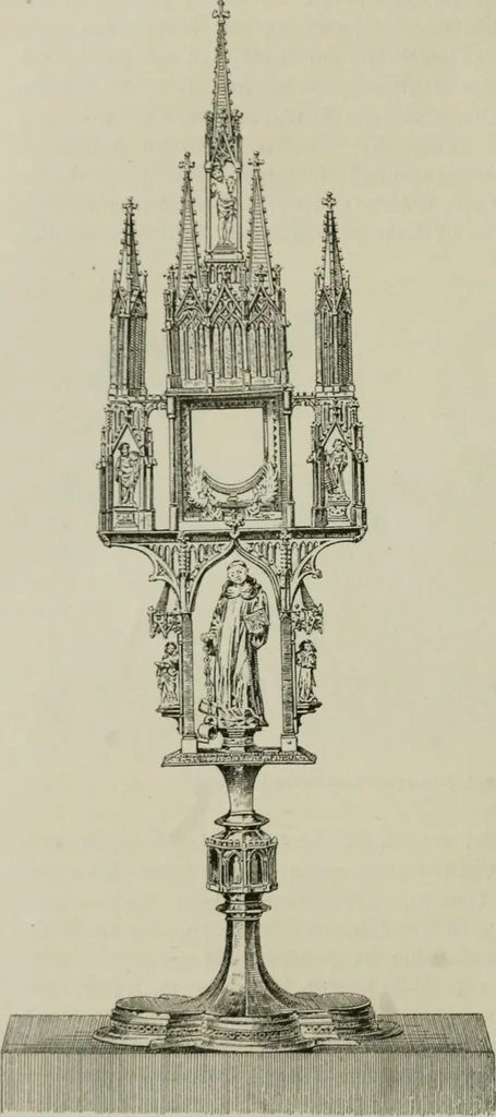 An illustration from Geschichte des deutschen kunstgewerbes, 1888, leaf 101