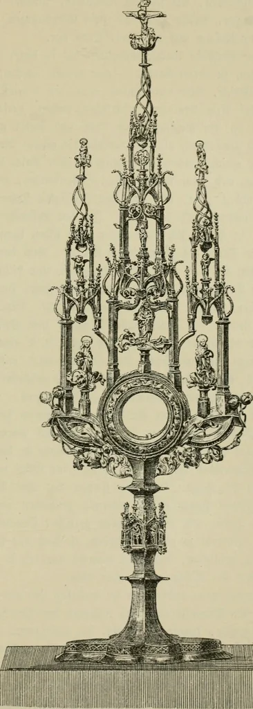 An illustration from Geschichte des deutschen kunstgewerbes, 1888, leaf 104