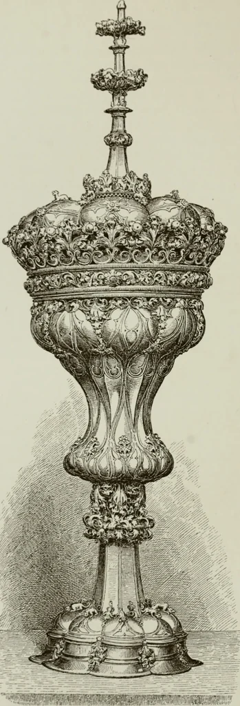 An illustration from Geschichte des deutschen kunstgewerbes, 1888, leaf 107
