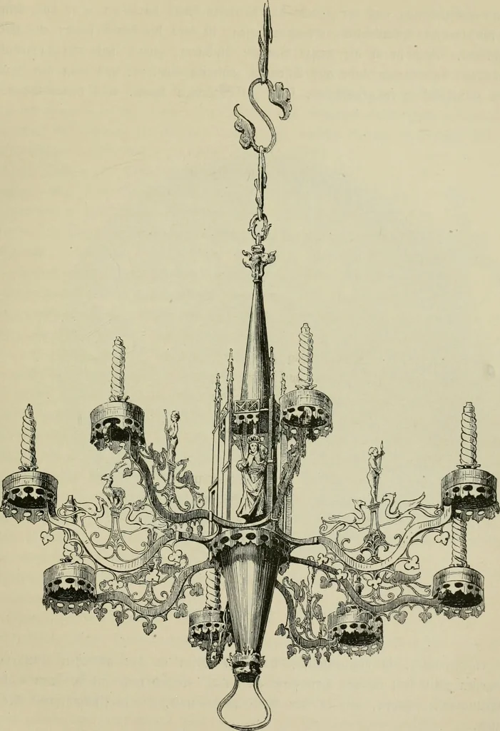 An illustration from Geschichte des deutschen kunstgewerbes, 1888, leaf 120