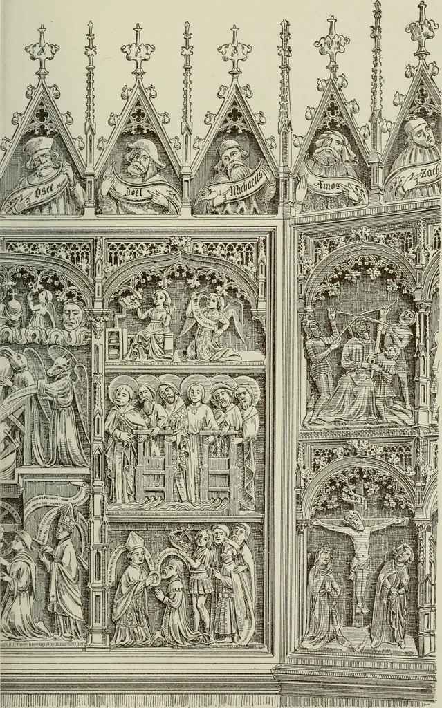 An illustration from Geschichte des deutschen kunstgewerbes, 1888, leaf 132