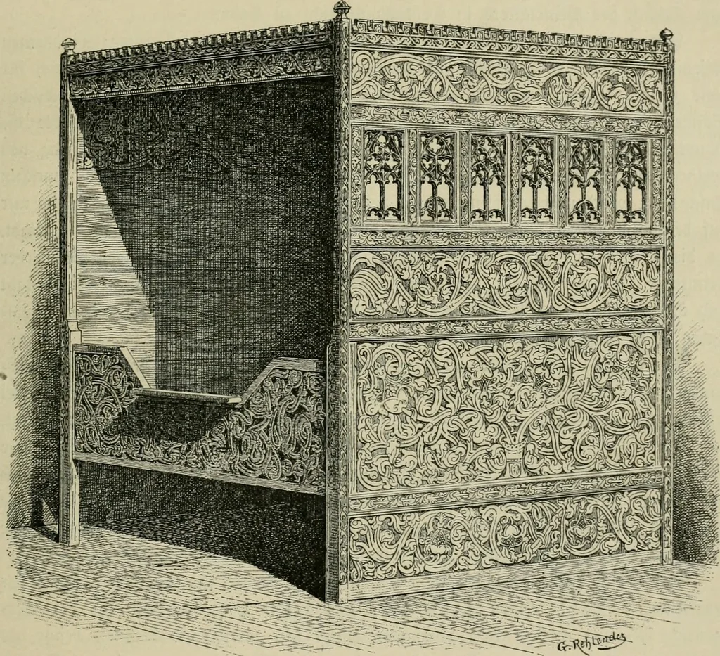 An illustration from Geschichte des deutschen kunstgewerbes, 1888, leaf 144