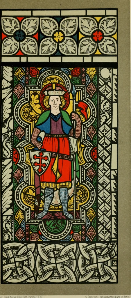 An illustration from Geschichte des deutschen kunstgewerbes, 1888, leaf 160