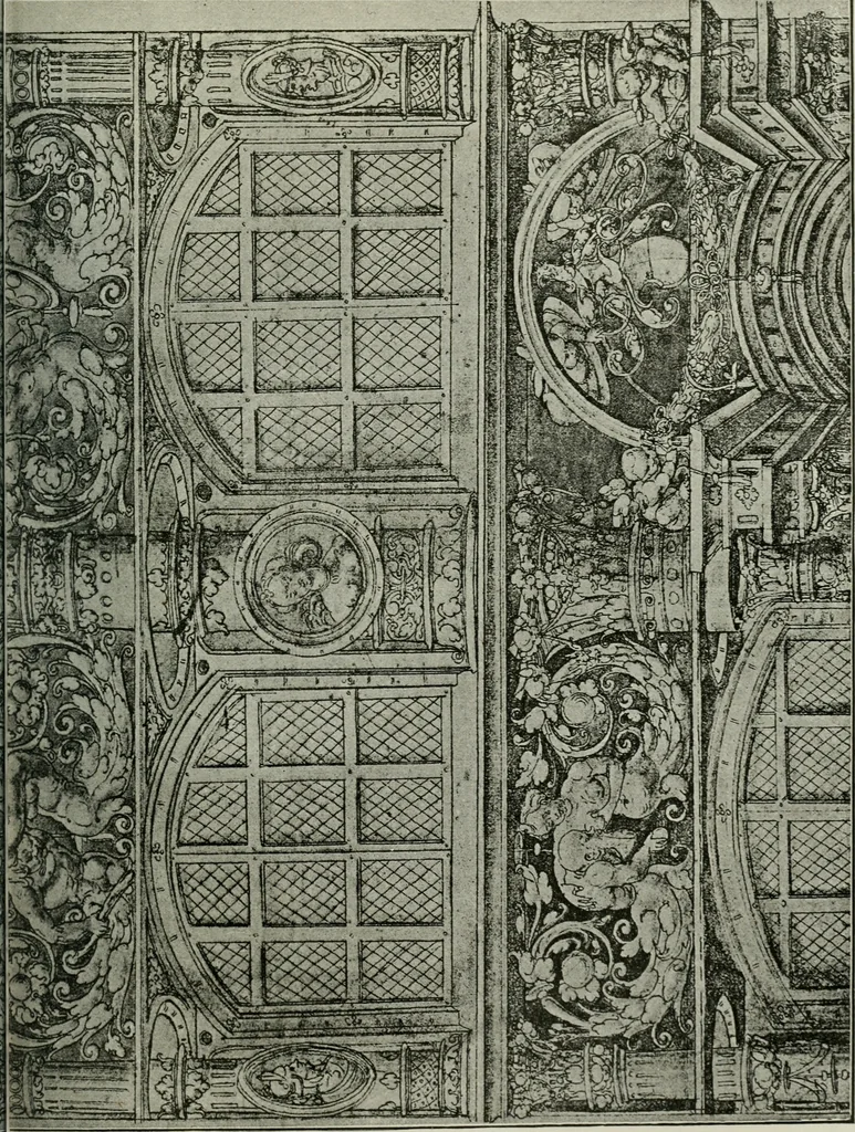 An illustration from Geschichte des deutschen kunstgewerbes, 1888, leaf 172