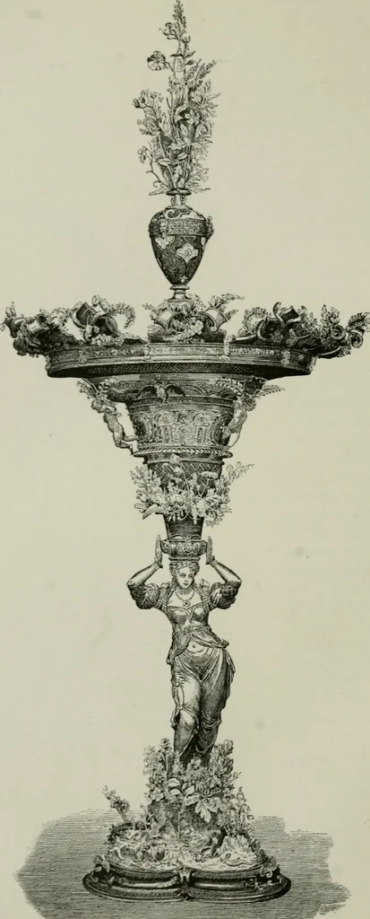 An illustration from Geschichte des deutschen kunstgewerbes, 1888, leaf 189