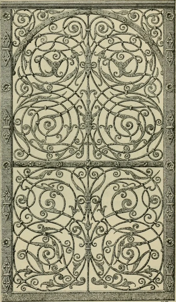 An illustration from Geschichte des deutschen kunstgewerbes, 1888, leaf 200
