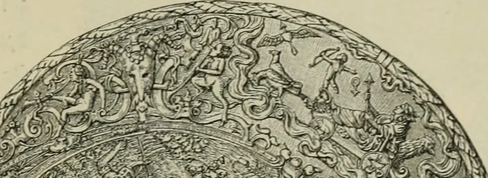 An illustration from Geschichte des deutschen kunstgewerbes, 1888, leaf 202
