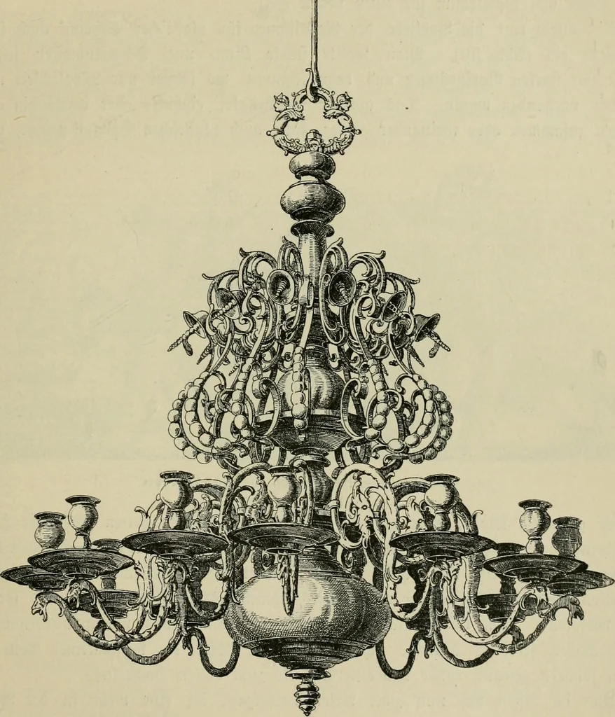 An illustration from Geschichte des deutschen kunstgewerbes, 1888, leaf 206
