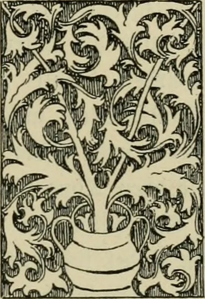 An illustration from Geschichte des deutschen kunstgewerbes, 1888, leaf 208
