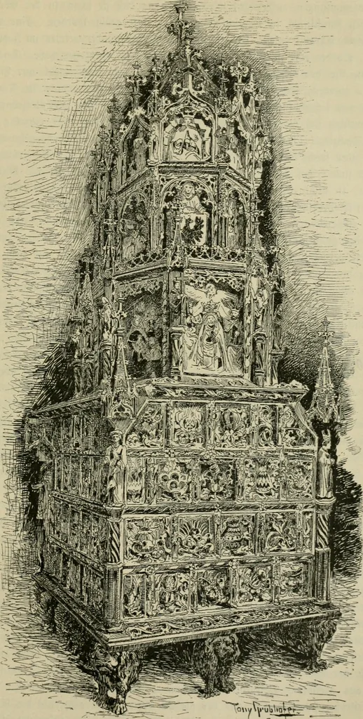 An illustration from Geschichte des deutschen kunstgewerbes, 1888, leaf 226