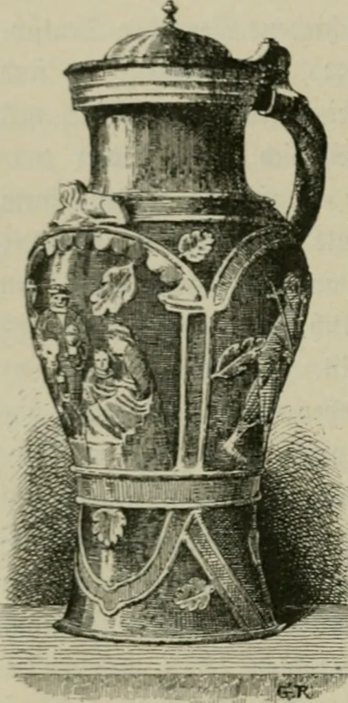 An illustration from Geschichte des deutschen kunstgewerbes, 1888, leaf 229