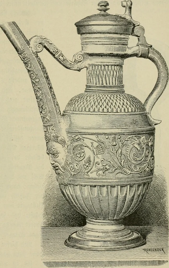 An illustration from Geschichte des deutschen kunstgewerbes, 1888, leaf 232