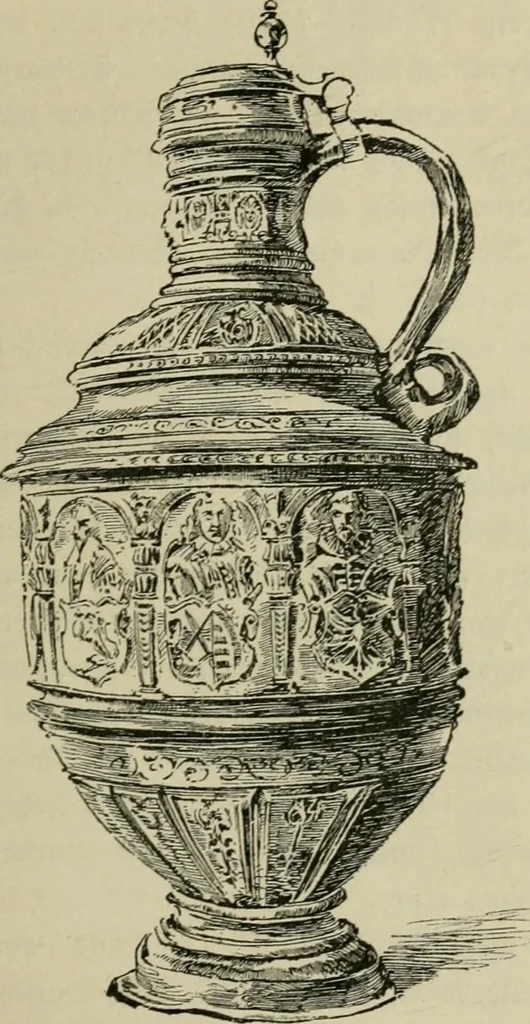 An illustration from Geschichte des deutschen kunstgewerbes, 1888, leaf 234