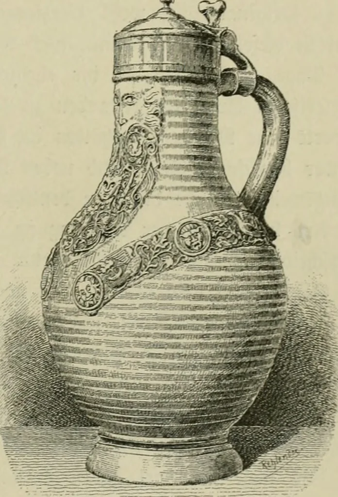 An illustration from Geschichte des deutschen kunstgewerbes, 1888, leaf 234