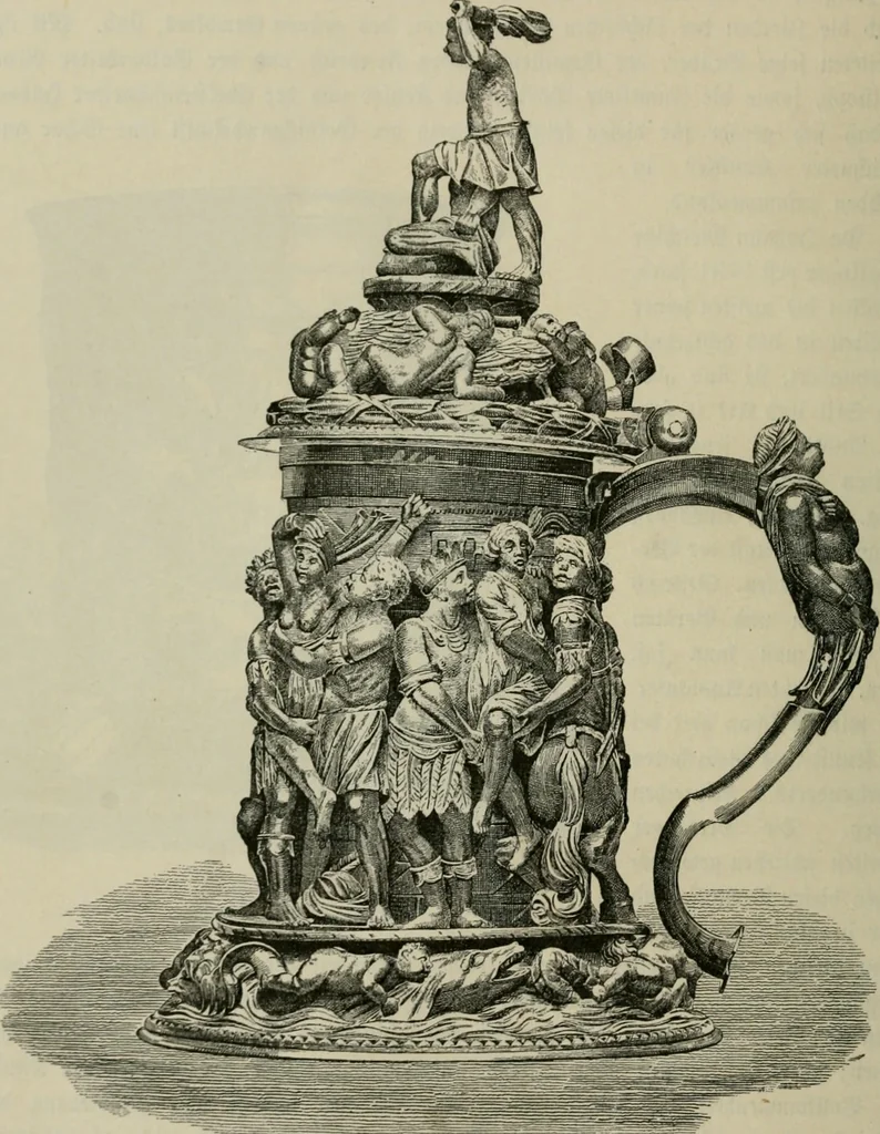 An illustration from Geschichte des deutschen kunstgewerbes, 1888, leaf 257