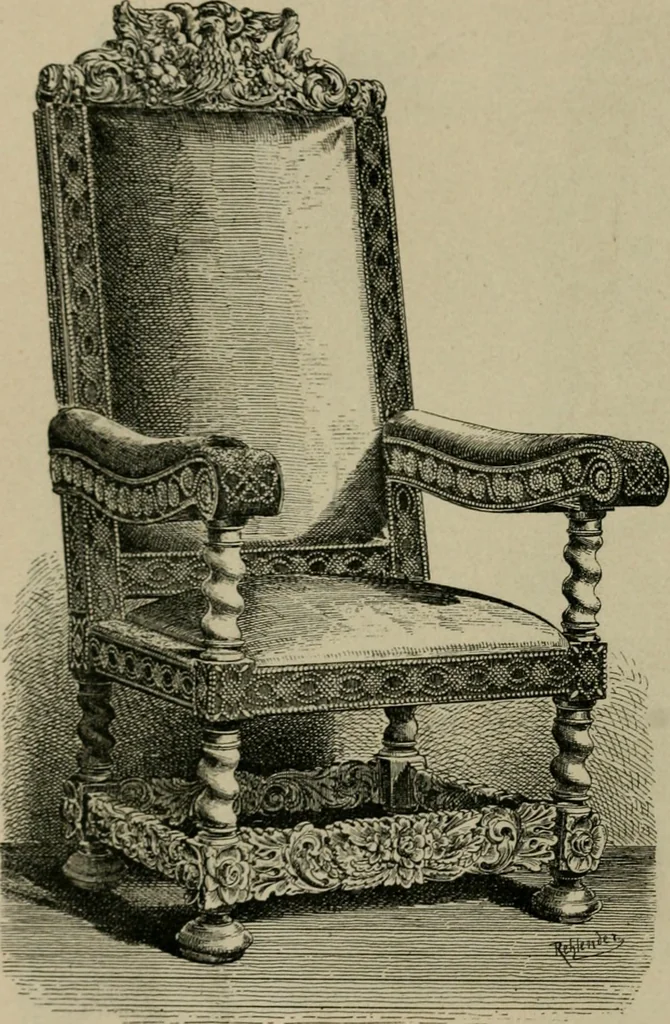 An illustration from Geschichte des deutschen kunstgewerbes, 1888, leaf 273