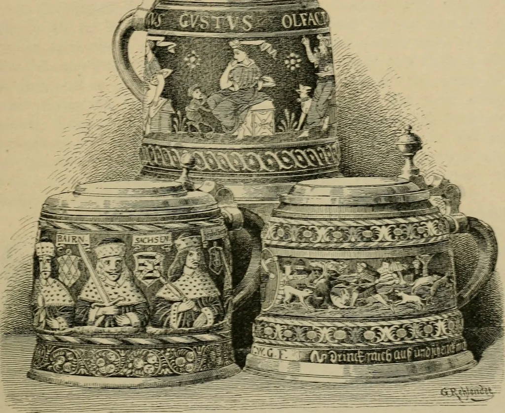 An illustration from Geschichte des deutschen kunstgewerbes, 1888, leaf 276