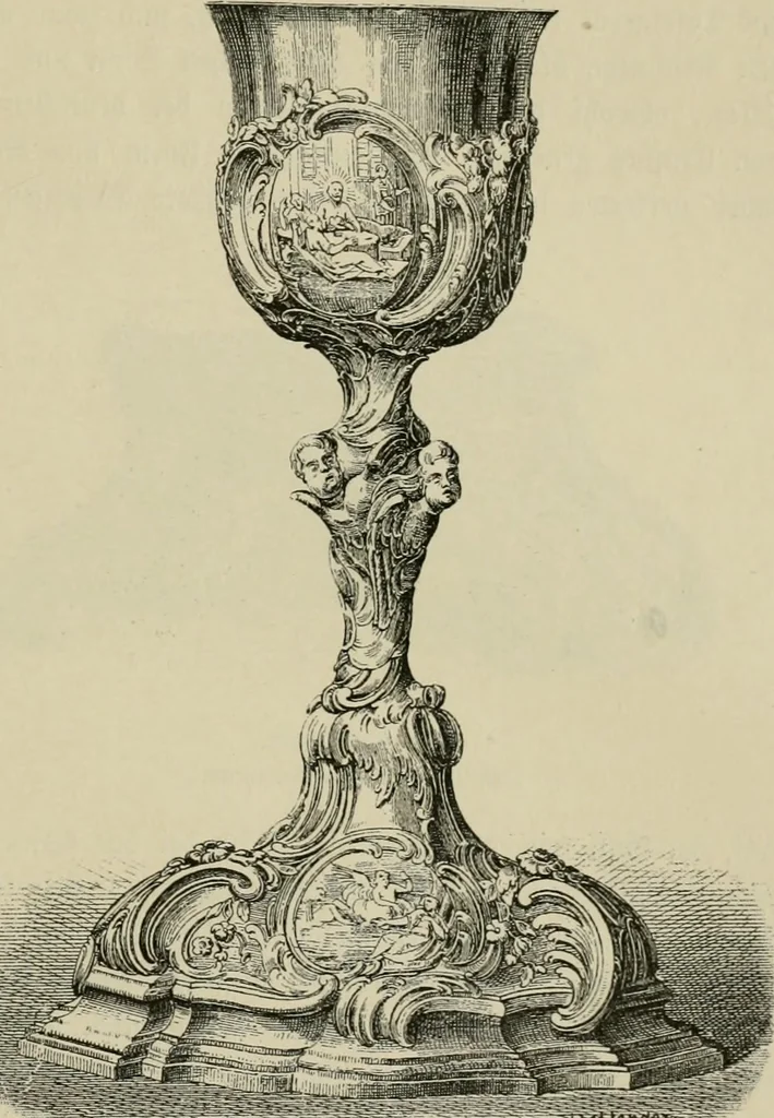 An illustration from Geschichte des deutschen kunstgewerbes, 1888, leaf 282