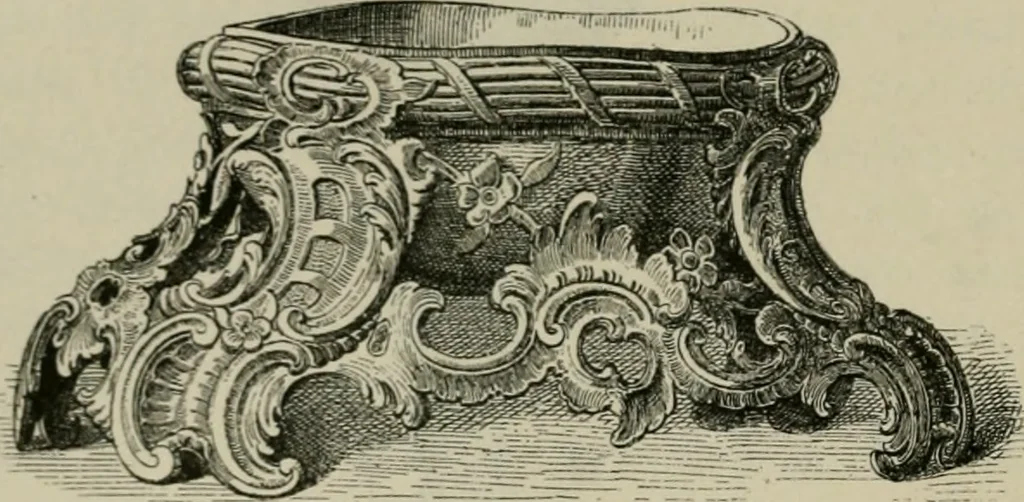 An illustration from Geschichte des deutschen kunstgewerbes, 1888, leaf 283