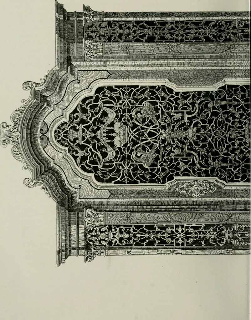 An illustration from Geschichte des deutschen kunstgewerbes, 1888, leaf 285