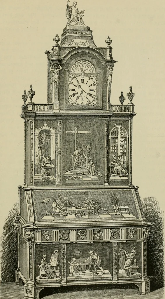 An illustration from Geschichte des deutschen kunstgewerbes, 1888, leaf 288