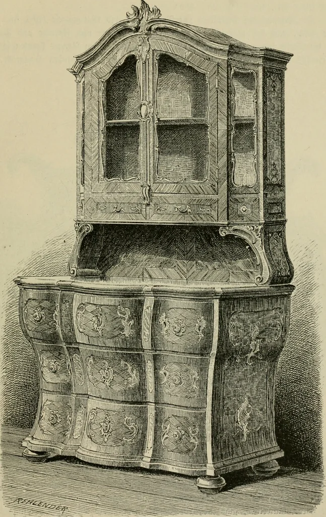 An illustration from Geschichte des deutschen kunstgewerbes, 1888, leaf 290