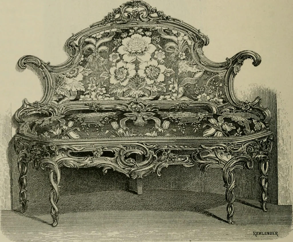 An illustration from Geschichte des deutschen kunstgewerbes, 1888, leaf 291