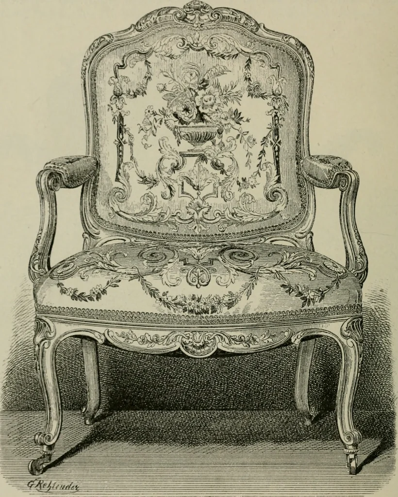 An illustration from Geschichte des deutschen kunstgewerbes, 1888, leaf 293