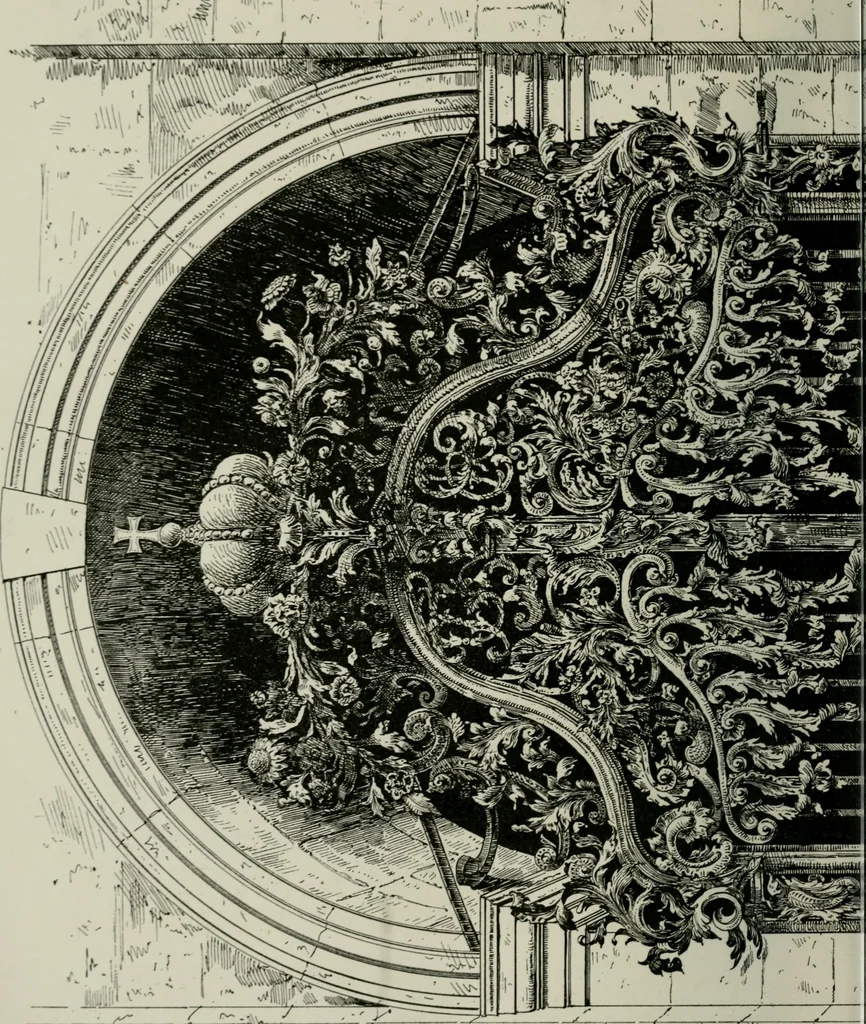 An illustration from Geschichte des deutschen kunstgewerbes, 1888, leaf 295