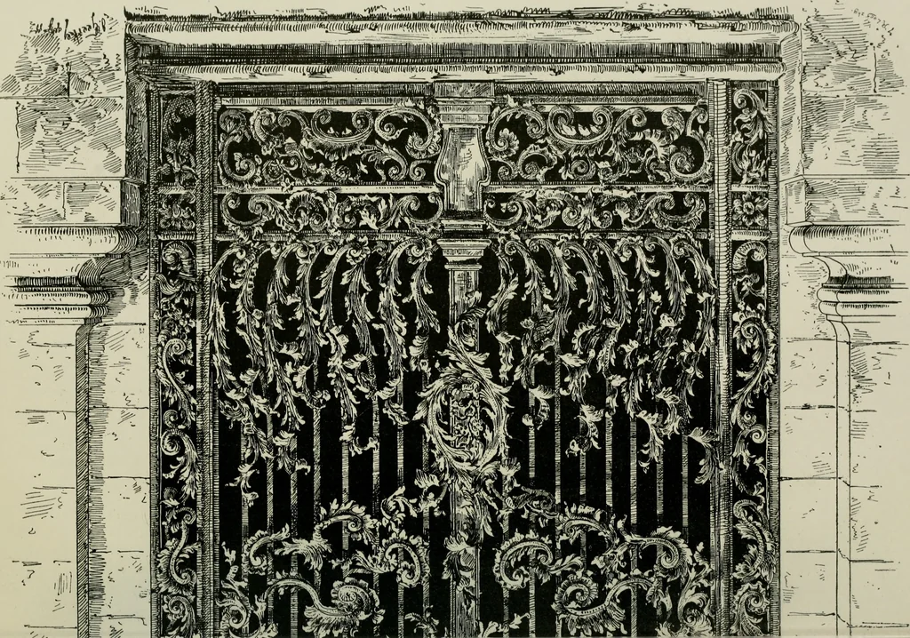 An illustration from Geschichte des deutschen kunstgewerbes, 1888, leaf 296