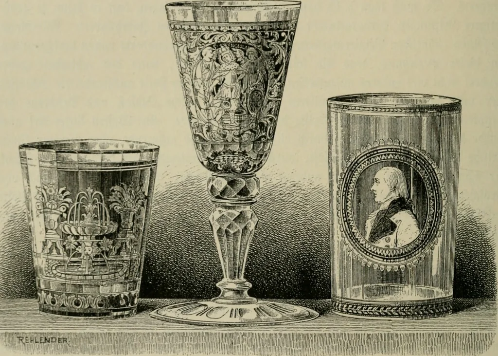 An illustration from Geschichte des deutschen kunstgewerbes, 1888, leaf 299