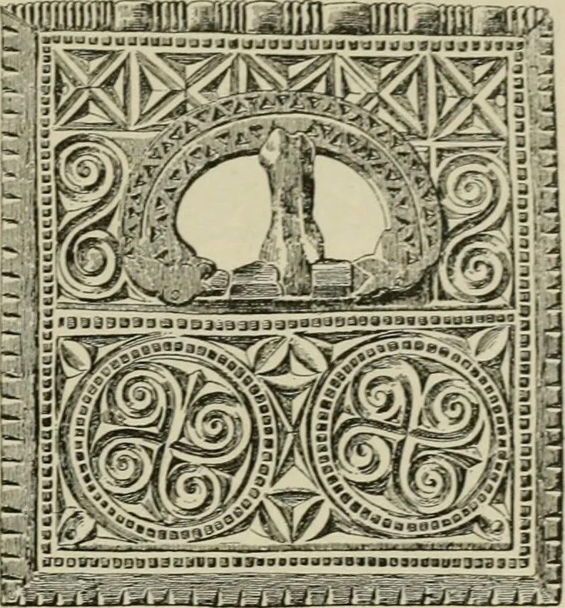 An illustration from Geschichte des deutschen kunstgewerbes, 1888, leaf 30