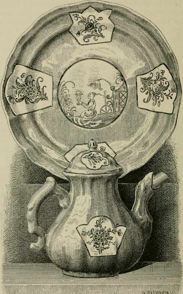 An illustration from Geschichte des deutschen kunstgewerbes, 1888, leaf 301