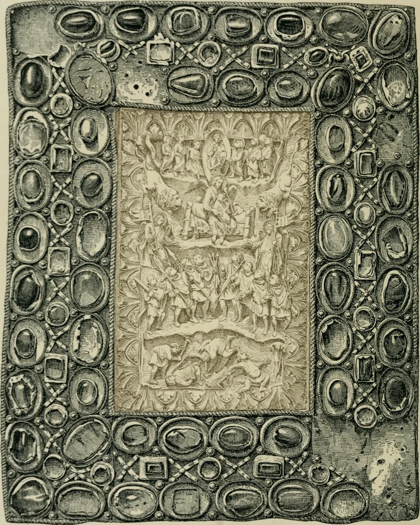 An illustration from Geschichte des deutschen kunstgewerbes, 1888, leaf 43