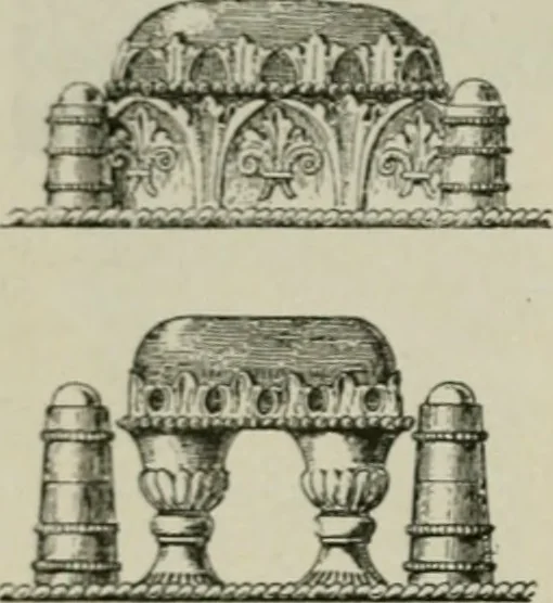 An illustration from Geschichte des deutschen kunstgewerbes, 1888, leaf 51