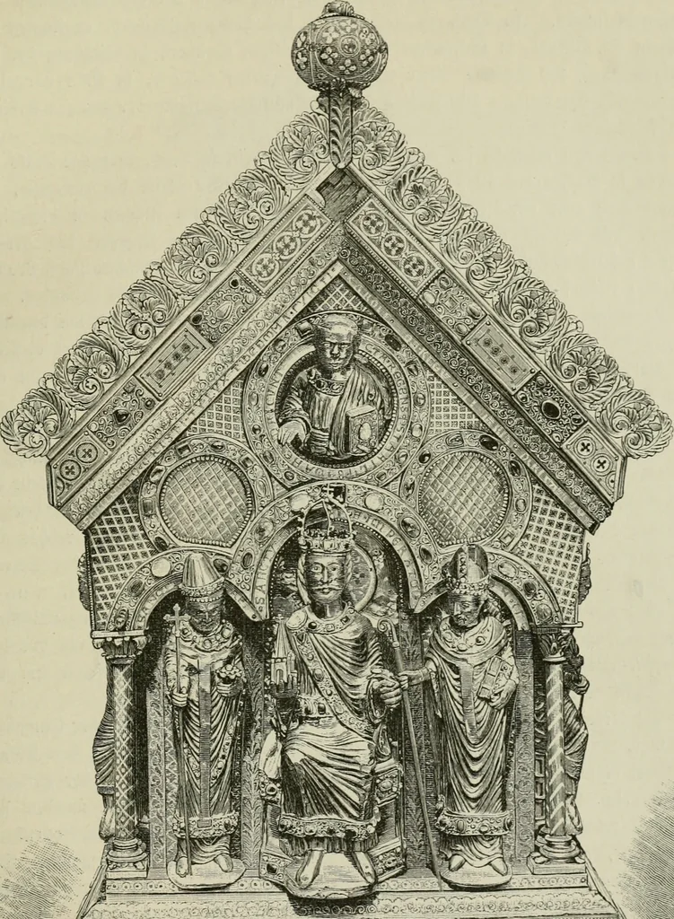 An illustration from Geschichte des deutschen kunstgewerbes, 1888, leaf 66