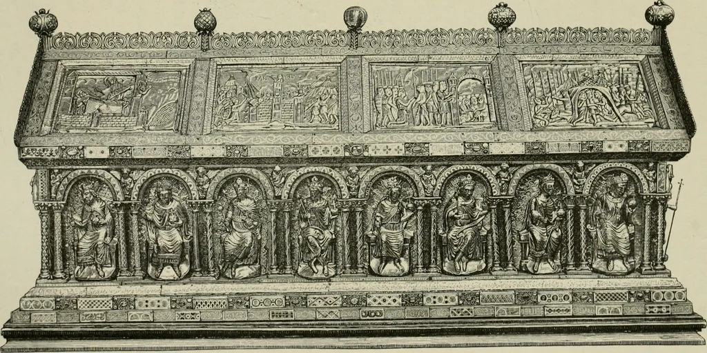 An illustration from Geschichte des deutschen kunstgewerbes, 1888, leaf 68