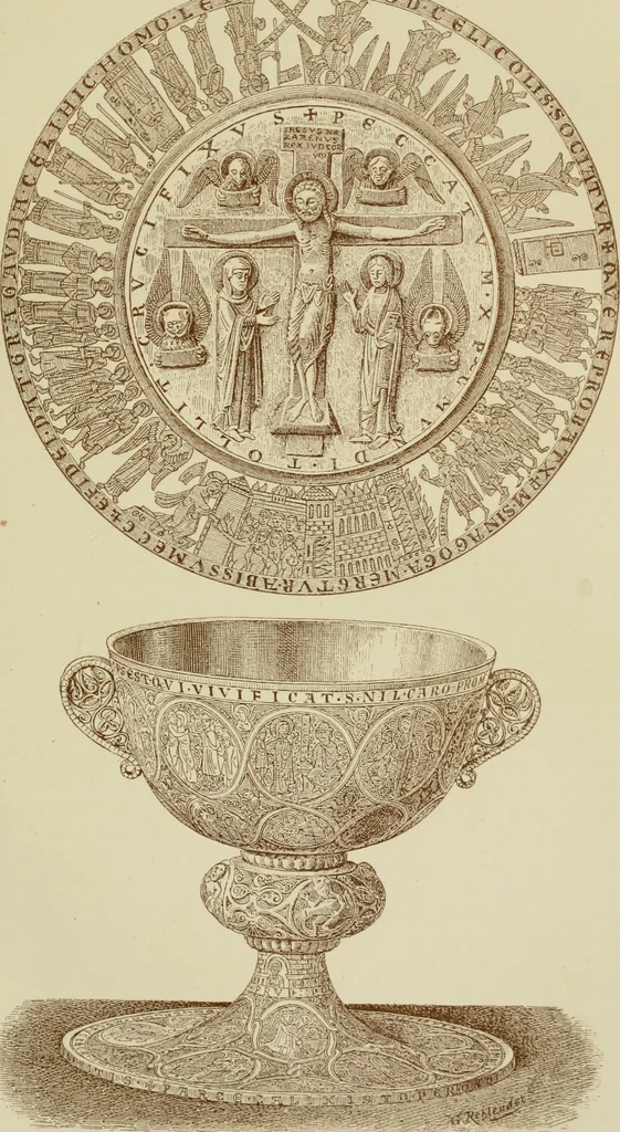 An illustration from Geschichte des deutschen kunstgewerbes, 1888, leaf 70