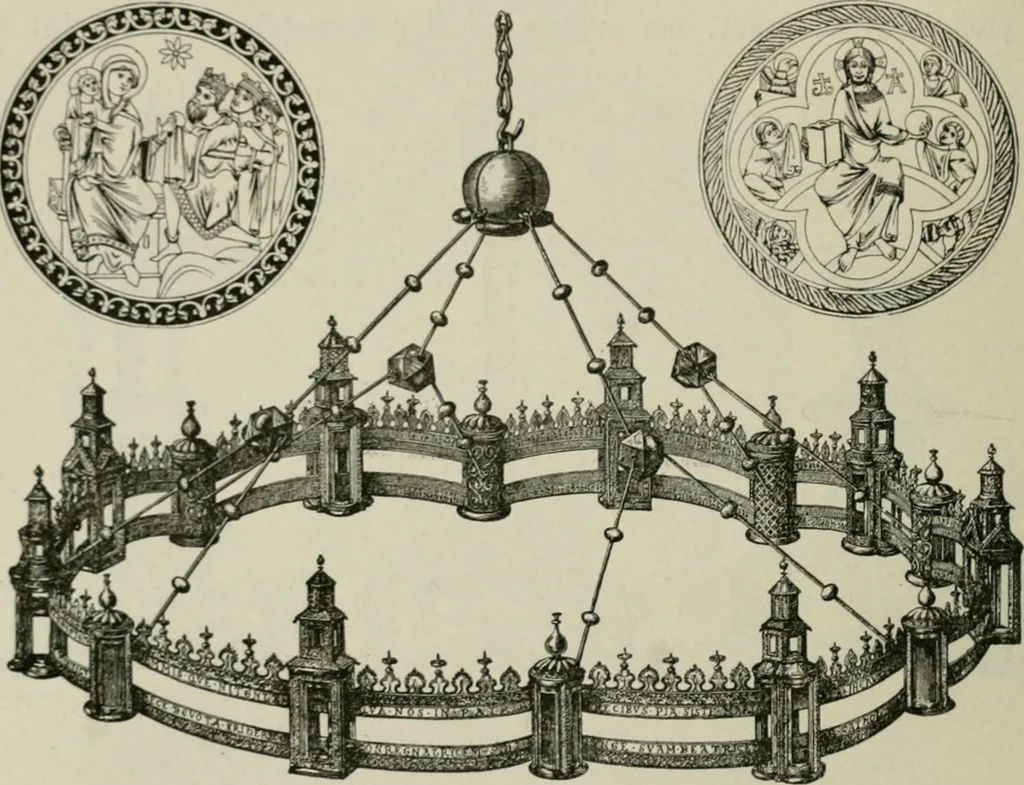 An illustration from Geschichte des deutschen kunstgewerbes, 1888, leaf 75