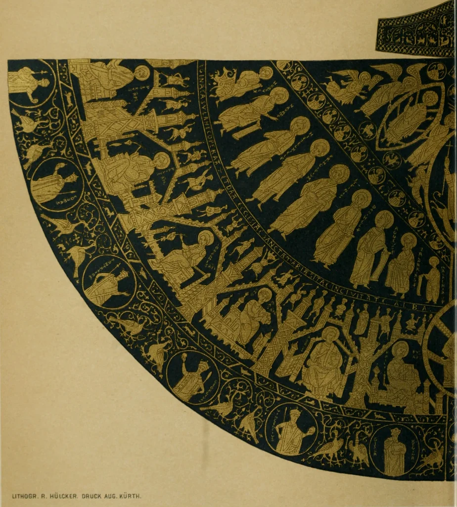 An illustration from Geschichte des deutschen kunstgewerbes, 1888, leaf 89