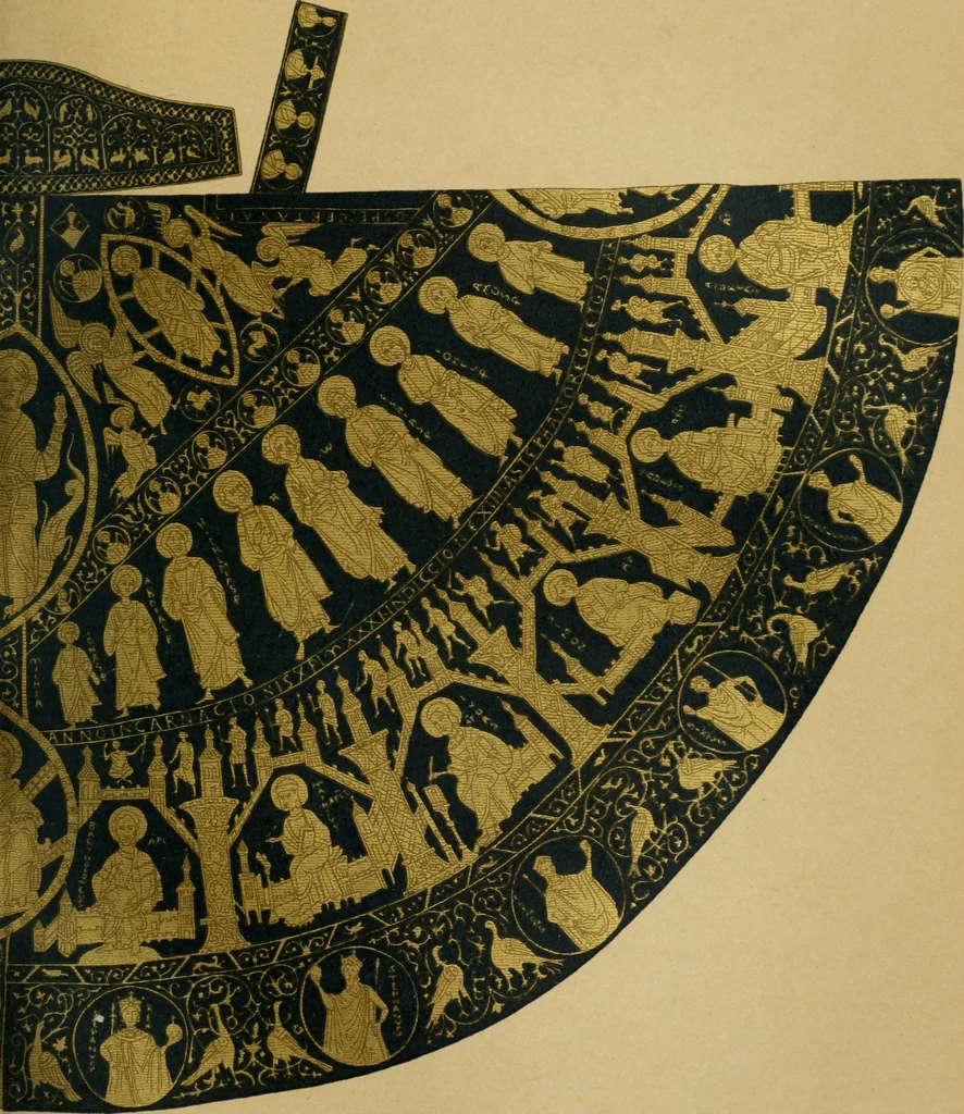 An illustration from Geschichte des deutschen kunstgewerbes, 1888, leaf 90