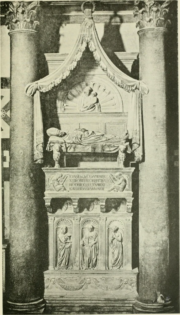 An illustration from Geschichte des florentinischen Grabmals von den ältesten Zeiten bis Michelangelo, 1904, leaf 114