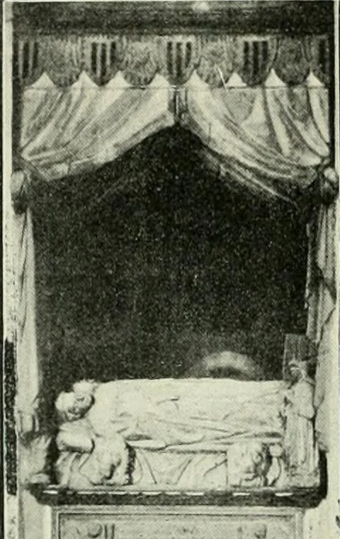 An illustration from Geschichte des florentinischen Grabmals von den ältesten Zeiten bis Michelangelo, 1904, leaf 127