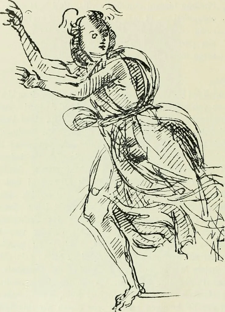 An illustration from Geschichte des florentinischen Grabmals von den ältesten Zeiten bis Michelangelo, 1904, leaf 137