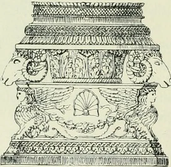 An illustration from Geschichte des florentinischen Grabmals von den ältesten Zeiten bis Michelangelo, 1904, leaf 179