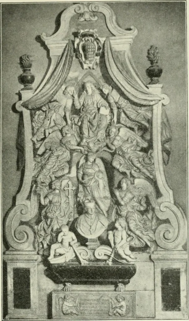 An illustration from Geschichte des florentinischen Grabmals von den ältesten Zeiten bis Michelangelo, 1904, leaf 210