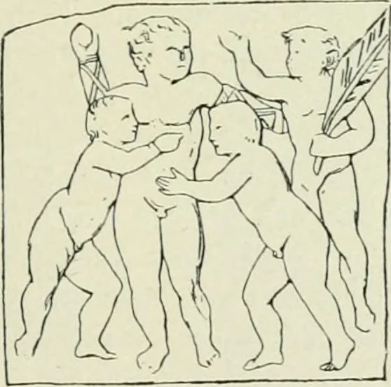 An illustration from Geschichte des florentinischen Grabmals von den ältesten Zeiten bis Michelangelo, 1904, leaf 240