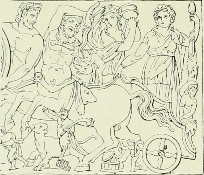 An illustration from Geschichte des florentinischen Grabmals von den ältesten Zeiten bis Michelangelo, 1904, leaf 245