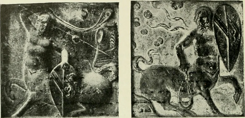 An illustration from Geschichte des florentinischen Grabmals von den ältesten Zeiten bis Michelangelo, 1904, leaf 249